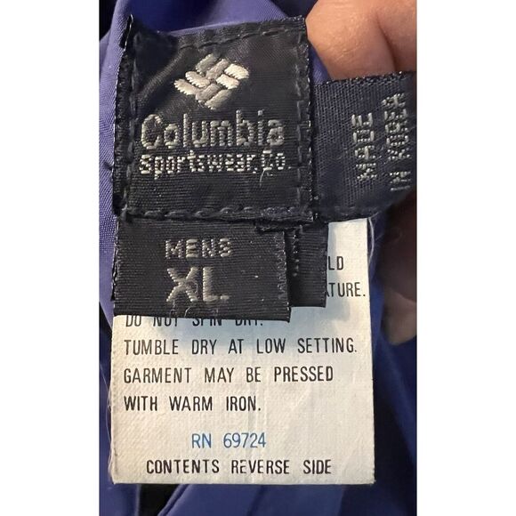 Columbia Sportswear reversible MEN's thinsulate Winter coat Size XL Excellent - Picture 6 of 7